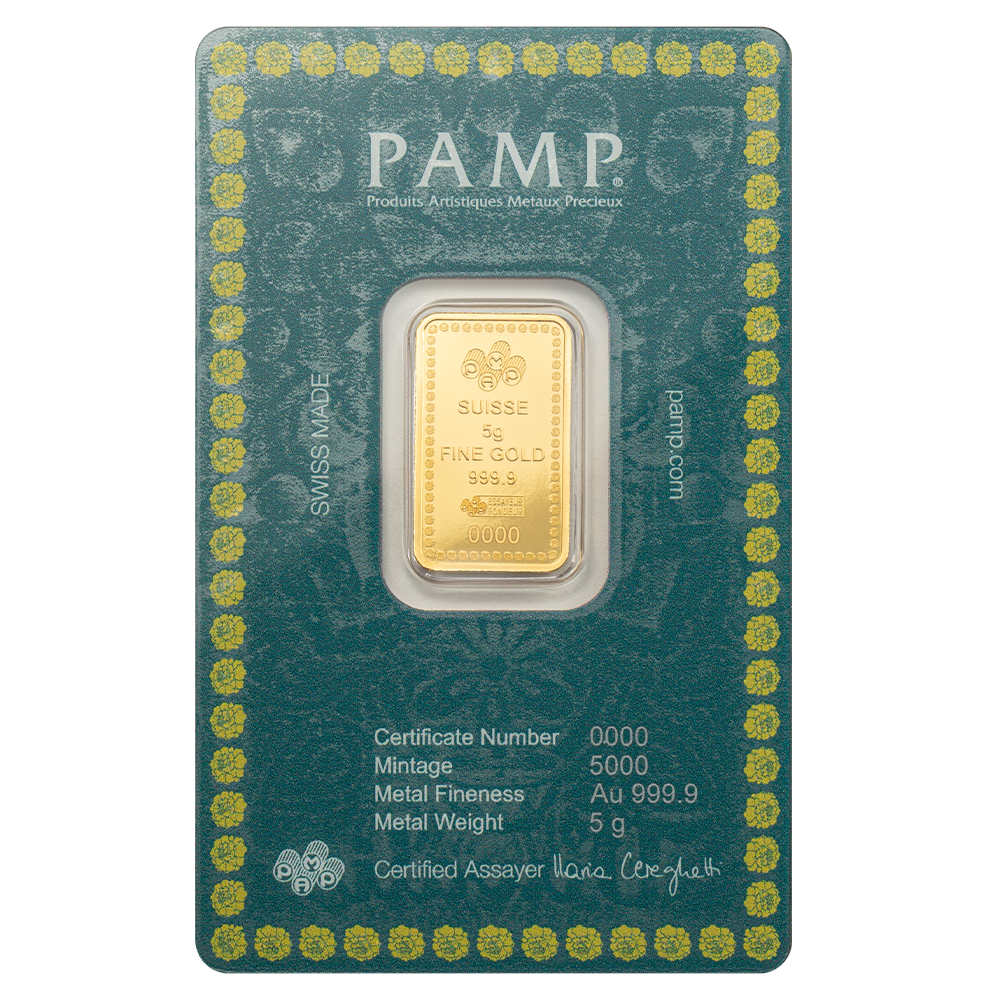 5g Pure Gold Bar - Diwali Lakshmi & Rangoli art - Image 3