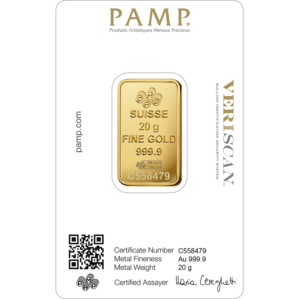 20 GRAM GOLD BAR